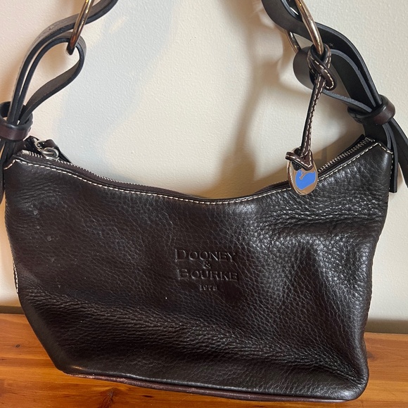 Dooney & Bourke Leather Shoulder Bag - Picture 1 of 1